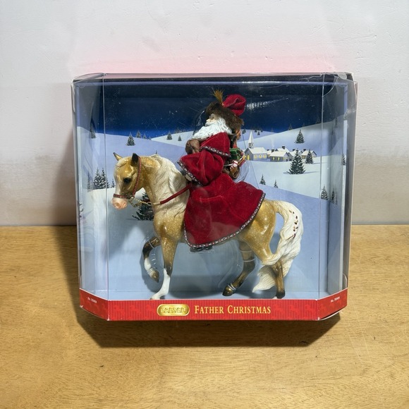 Breyer Other - Breyer Father Christmas Holiday Horse Eighth in a Series 2004 New in Box #700404